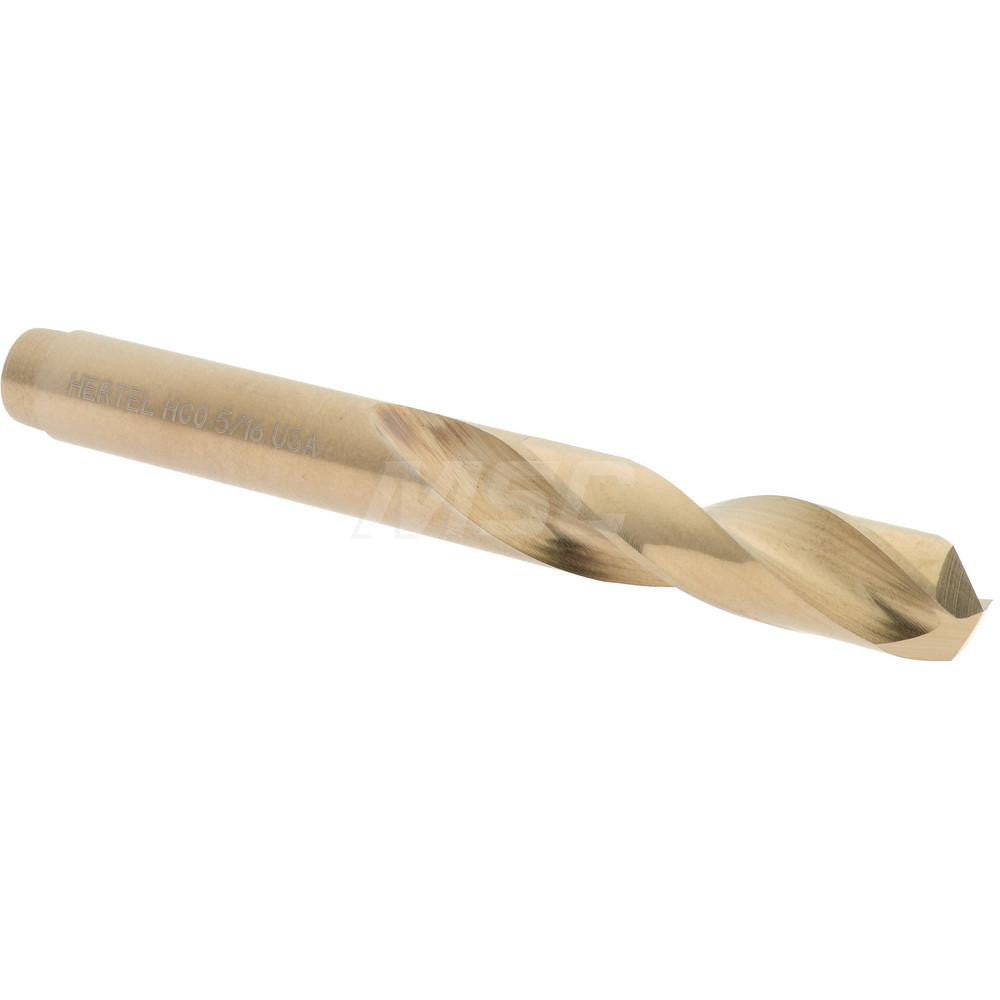 Hertel 74130311 Screw Machine Length Drill Bit 5/16" (0.3125) Dia, 135 deg, Cobalt