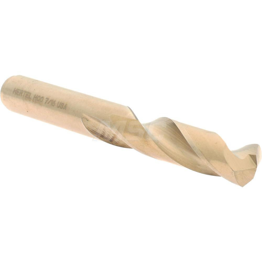 Hertel 74130394 Screw Machine Length Drill Bit 7/16" (0.4375) Dia, 135 deg, Cobalt