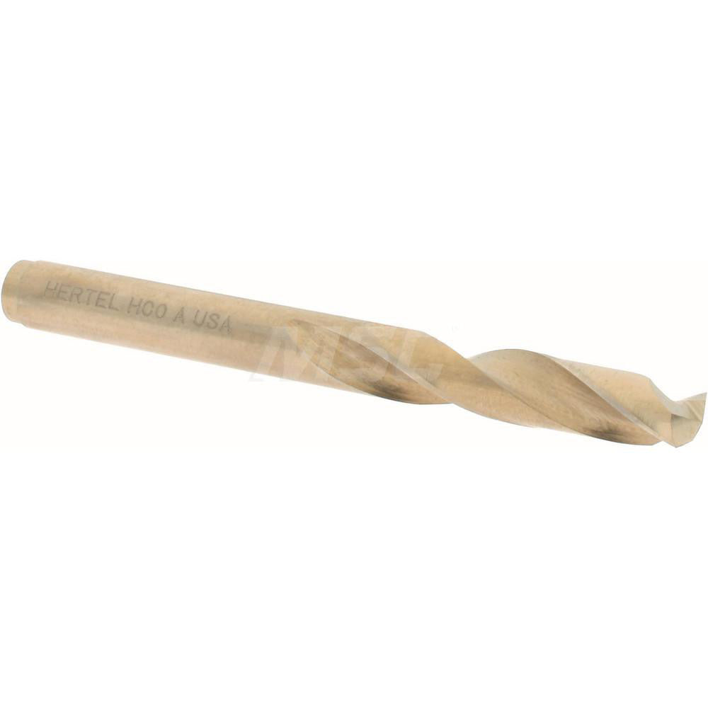 Hertel 74131137 Screw Machine Length Drill Bit Letter A, (0.2340) Dia, 135 deg, Cobalt
