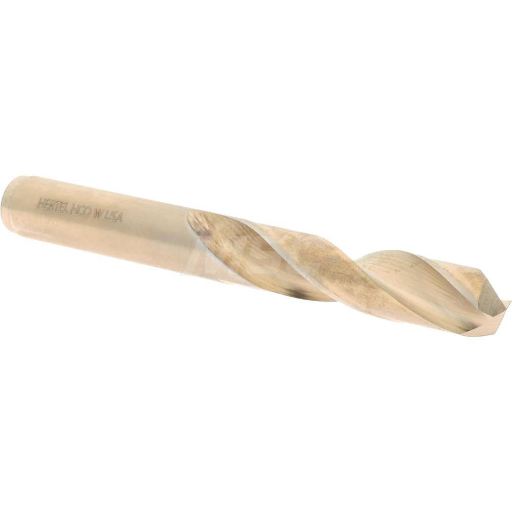 Hertel 74131343 Screw Machine Length Drill Bit Letter W, (0.3860) Dia, 135 deg, Cobalt