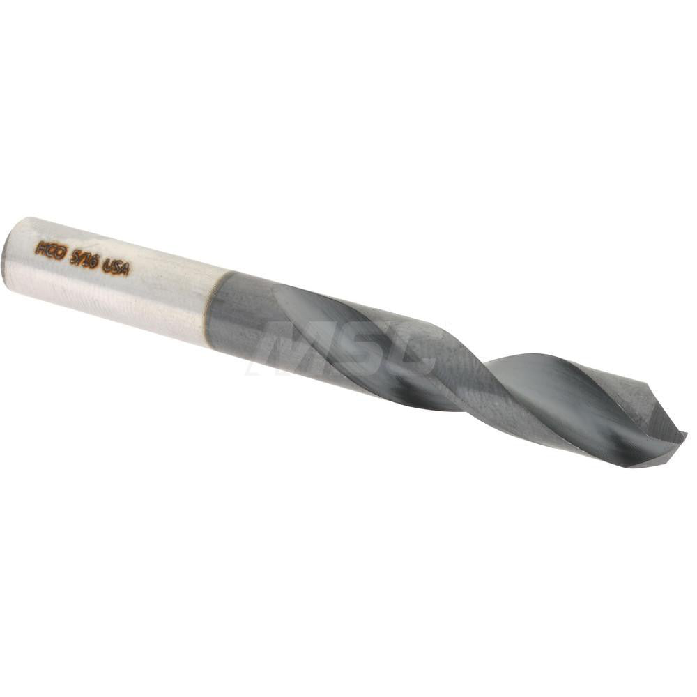 Hertel 74131533 Screw Machine Length Drill Bit 5/16" (0.3125) Dia, 135 deg, Cobalt