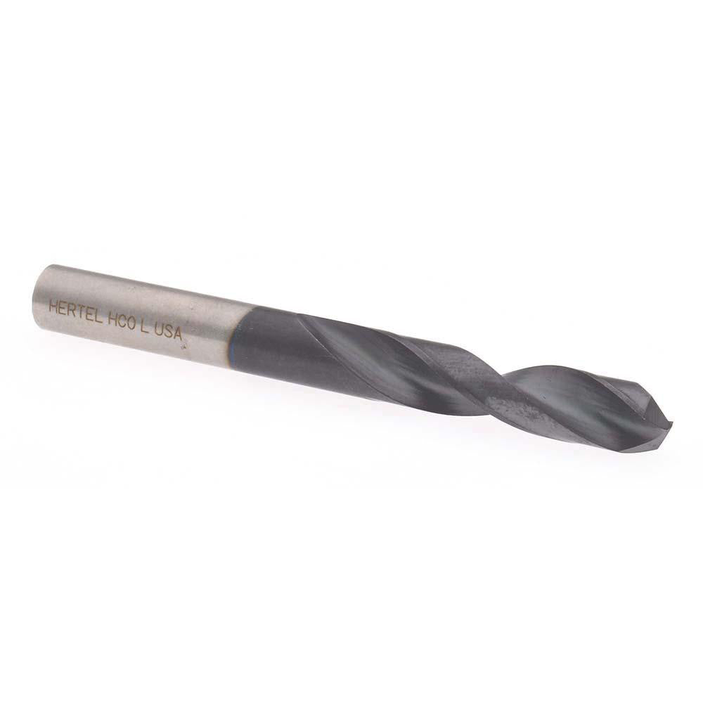 Hertel 74131855 Screw Machine Length Drill Bit Letter L, (0.2900) Dia, 135 deg, Cobalt