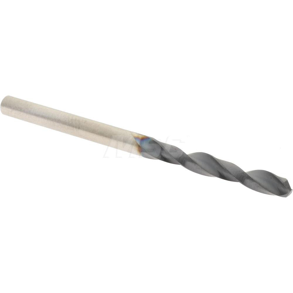 Hertel 74132309 Screw Machine Length Drill Bit #33 (0.1130) Dia, 135 deg, Cobalt