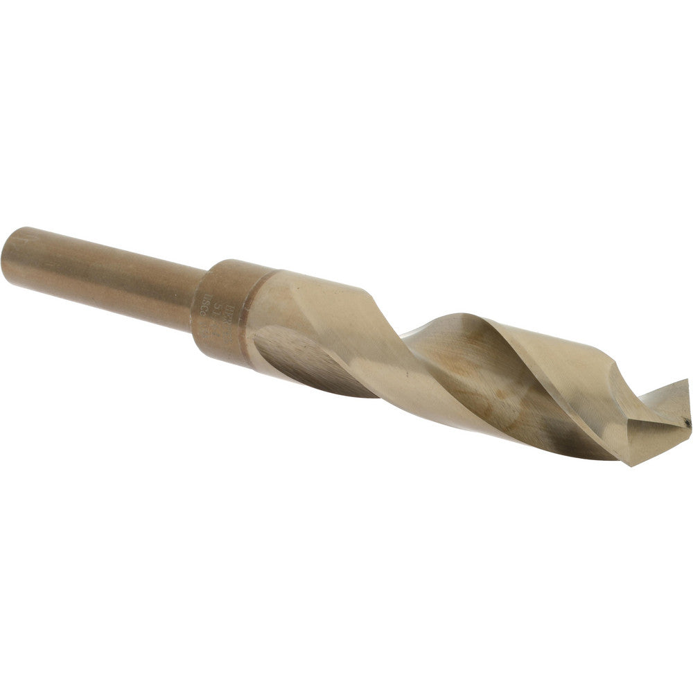 Hertel 74147612 Reduced Shank Drill Bit 51/64'' Dia, 1/2'' Shank Dia, 118 °, Cobalt