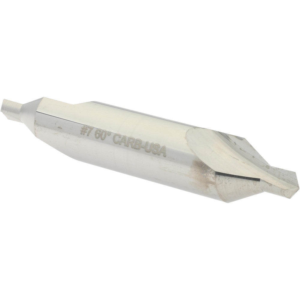 Hertel 300-001009 Combo Drill & Countersink #7, 5/8" Body Dia, Solid Carbide