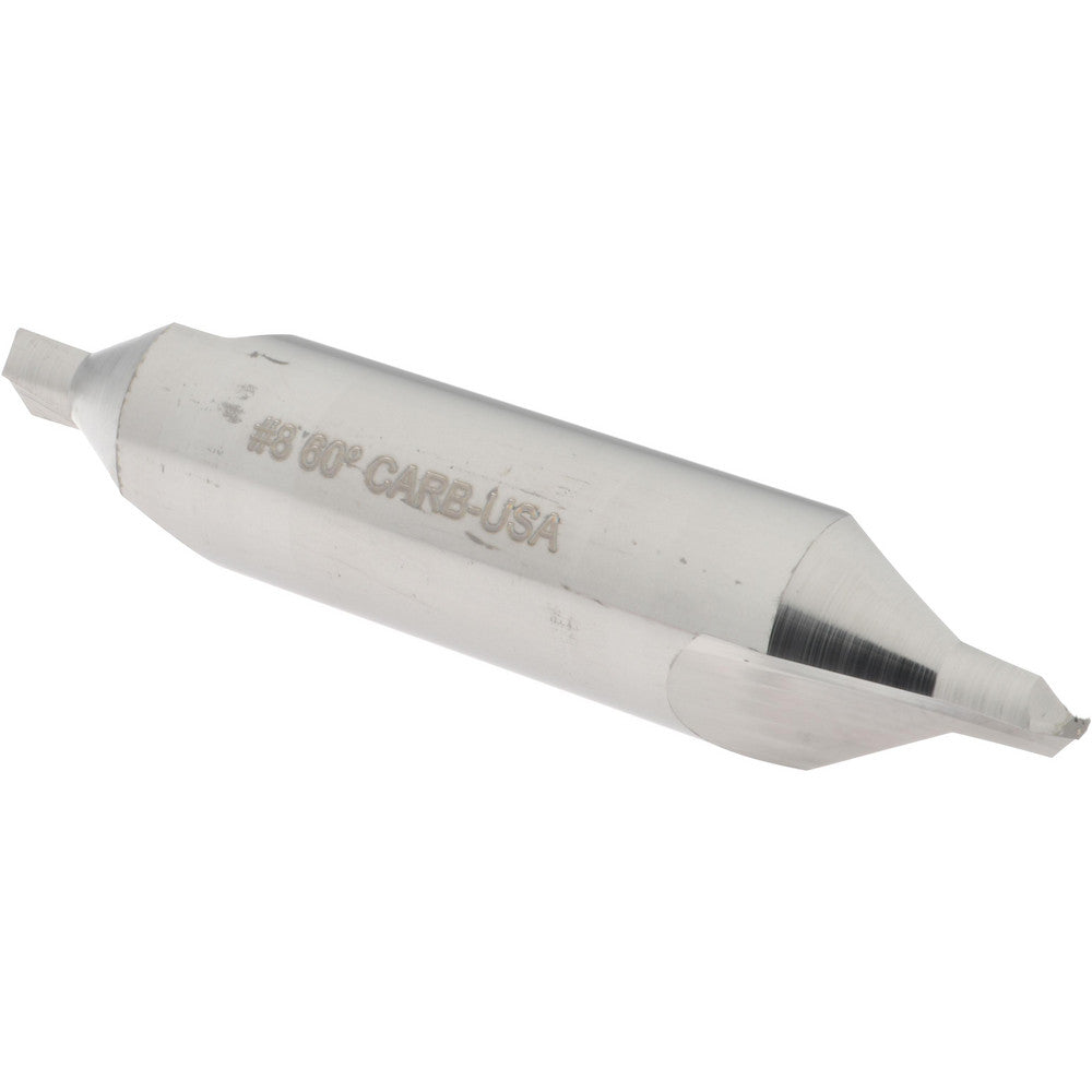 Hertel 300-001010 Combo Drill & Countersink #8, 3/4" Body Dia, Solid Carbide