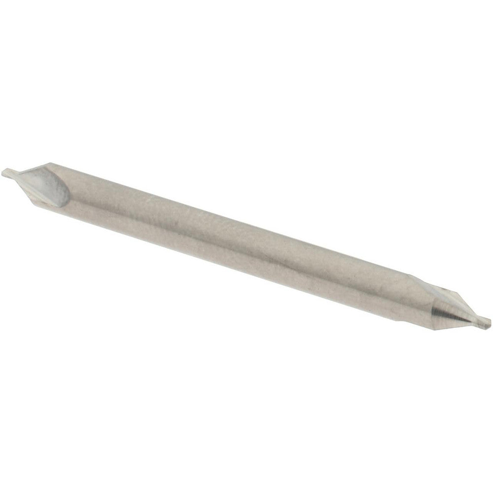Hertel 300-001002 Combo Drill & Countersink #0, 1/8" Body Dia, Solid Carbide