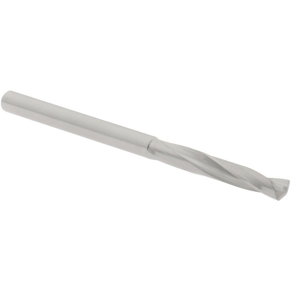 Hertel 74148784 Screw Machine Length Drill Bit 0.1181" Dia, 135 &deg, Solid Carbide