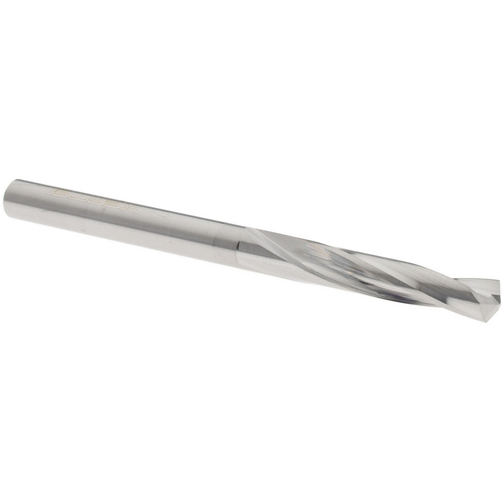 Hertel 74148818 Screw Machine Length Drill Bit 5/32" Dia, 135 deg Point, Solid Carbide