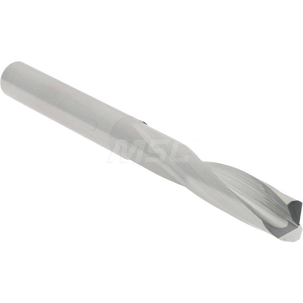 Hertel 74148883 Screw Machine Length Drill Bit 0.2188" Dia, 135 &deg, Solid Carbide