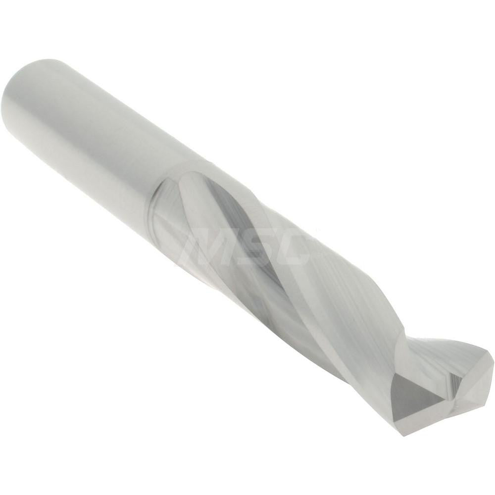 Hertel 74148941 Screw Machine Length Drill Bit 0.2812" Dia, 135 &deg, Solid Carbide