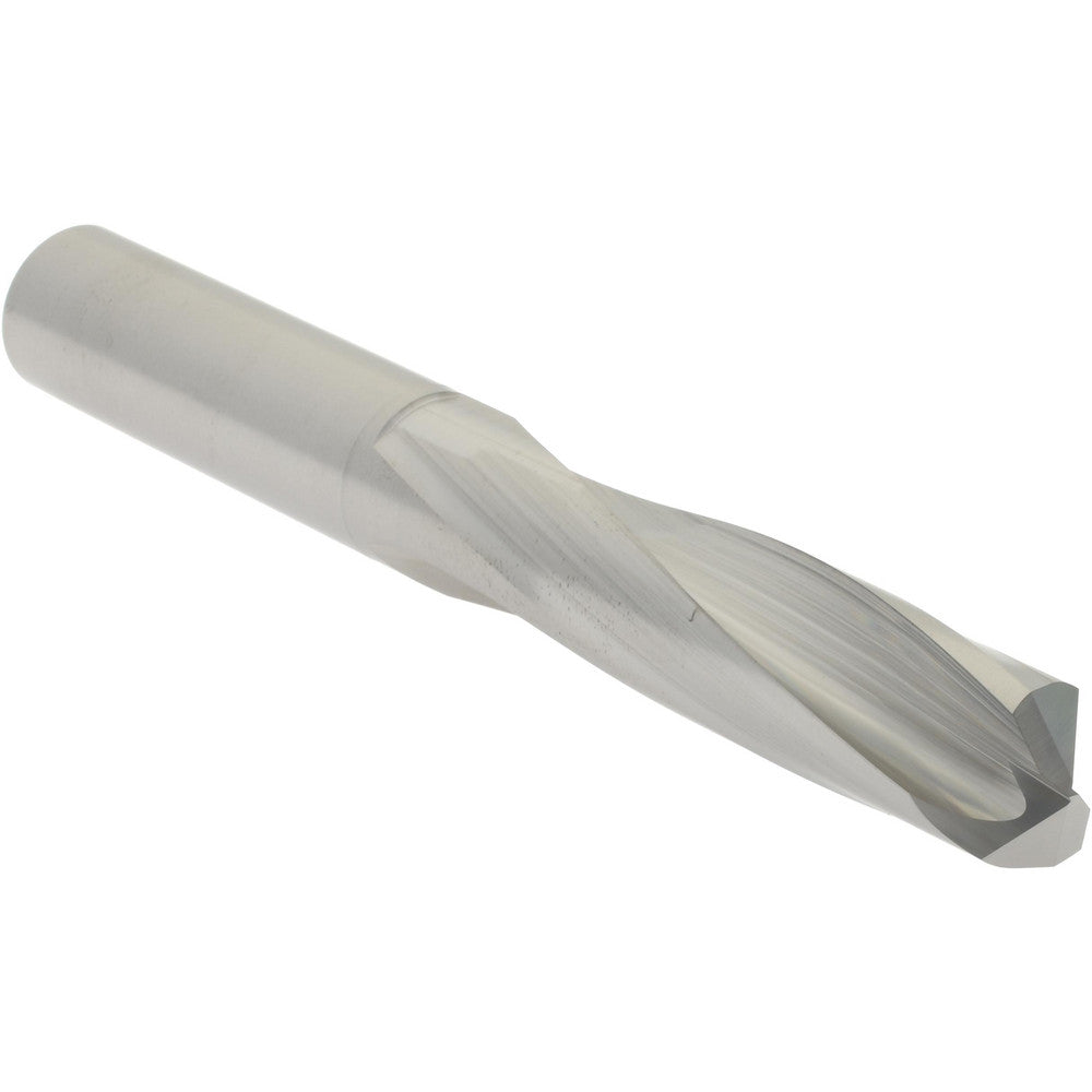 Hertel 74149030 Screw Machine Length Drill Bit 0.4219" Dia, 135 &deg, Solid Carbide