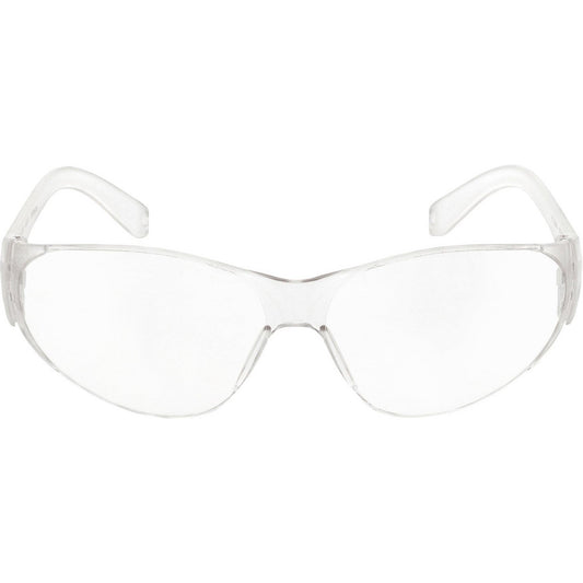 MCR Safety CL110AF Safety Glasses Anti-Fog & Scratch-Resistant, Polycarbonate, Clear Lenses, Full-Framed
