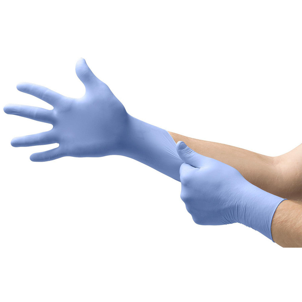 Ansell FFS-700-M Series Microflex FreeForm Disposable Gloves Size Medium, 3.5 mil, Uncoated-Coated Nitrile, Medical Grade, Unpowdered