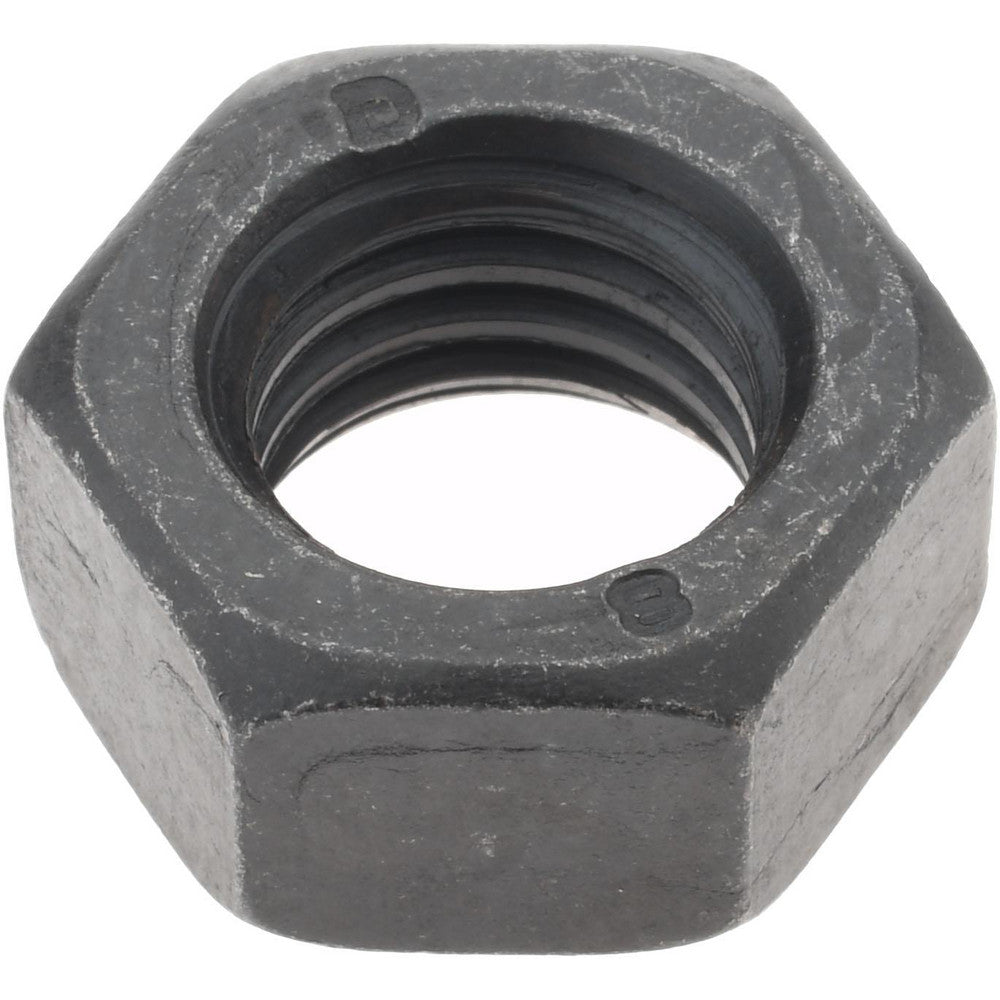 Gibraltar 74213919 Hex Nut 1/2-13, Grade 2 Steel, Black Oxide Finish