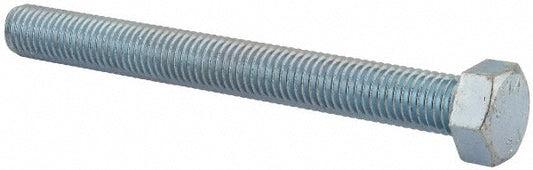 Value Collection R52001268 Hex Head Cap Screw 5/8-11, 6" Length Under Head, Grade 2 Steel, Zinc Finish