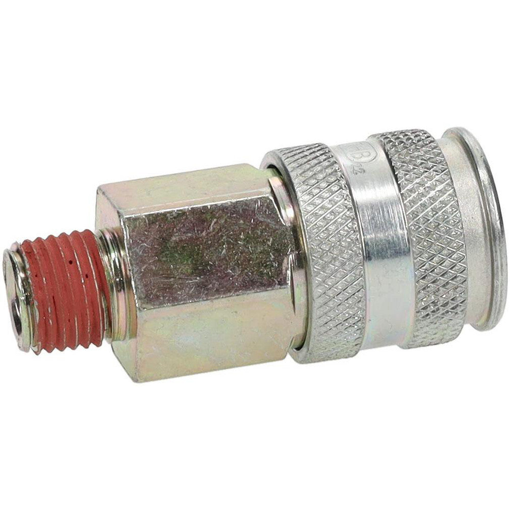 Value Collection 2348072531 Pneumatic Hose Coupling 1/4" Thread, 1/4" Body Dia, Universal Interchange