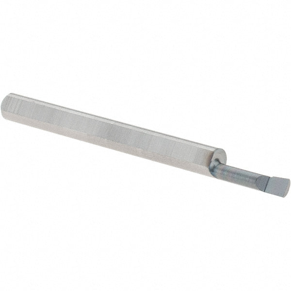 Scientific Cutting Tools, Inc. B080300A Boring Bar 0.0800" Min Bore, 0.3000" Max Depth, Right Hand, 0.125" Shank Dia, Submicron Solid Carbide