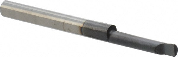 Scientific Cutting Tools, Inc. B100500A Boring Bar 1/2" Max Depth, Right Hand, 1/8" Shank Dia, Submicron Solid Carbide