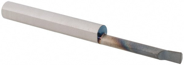 Scientific Cutting Tools, Inc. B120800A Boring Bar 0.1200" Min Bore, 0.8000" Max Depth, Right Hand, 0.187" Shank Dia, Submicron Solid Carbide