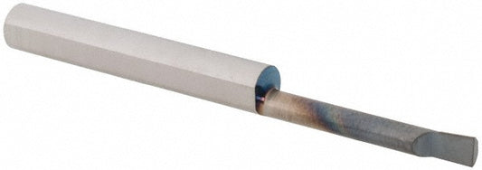 Scientific Cutting Tools, Inc. B120800A Boring Bar 0.1200" Min Bore, 0.8000" Max Depth, Right Hand, 0.187" Shank Dia, Submicron Solid Carbide