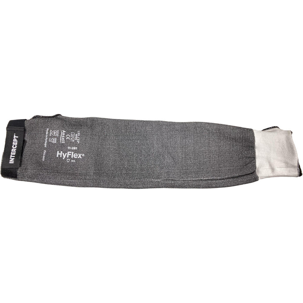 Ansell 11281220WVEL Sleeves Size Extra Wide  Product Type Cut-Resistant Sleeves  Closure Type Hook & Loop  Overall Length 22.00in  Thumb Hole Yes  Seam Style Seamless Knit