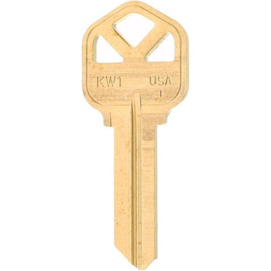 Taylor KW1-BR Kwikset Brass Key Blank