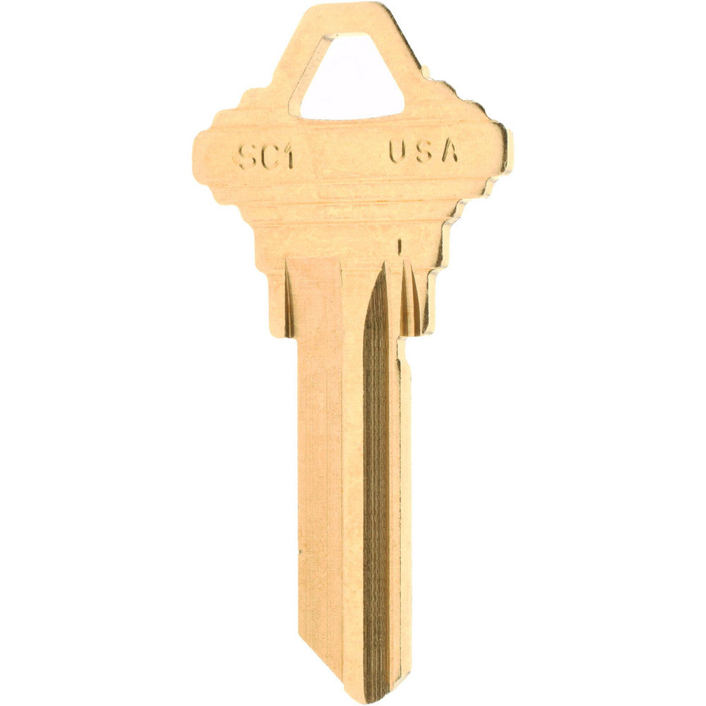 Taylor SC1-BR Schlage Brass Key Blank