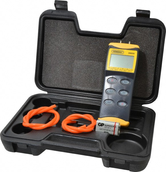 General DM8200 100 Max psi, 0.3% Accuracy, Handheld Digital Manometer