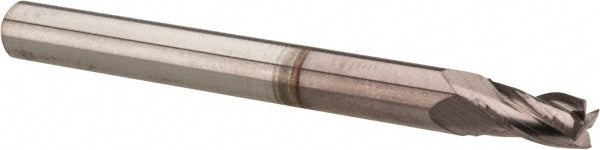 Hertel 74453036 Square End Mill 5/32" Dia, 5/16" LOC, 4 Flute, Solid Carbide