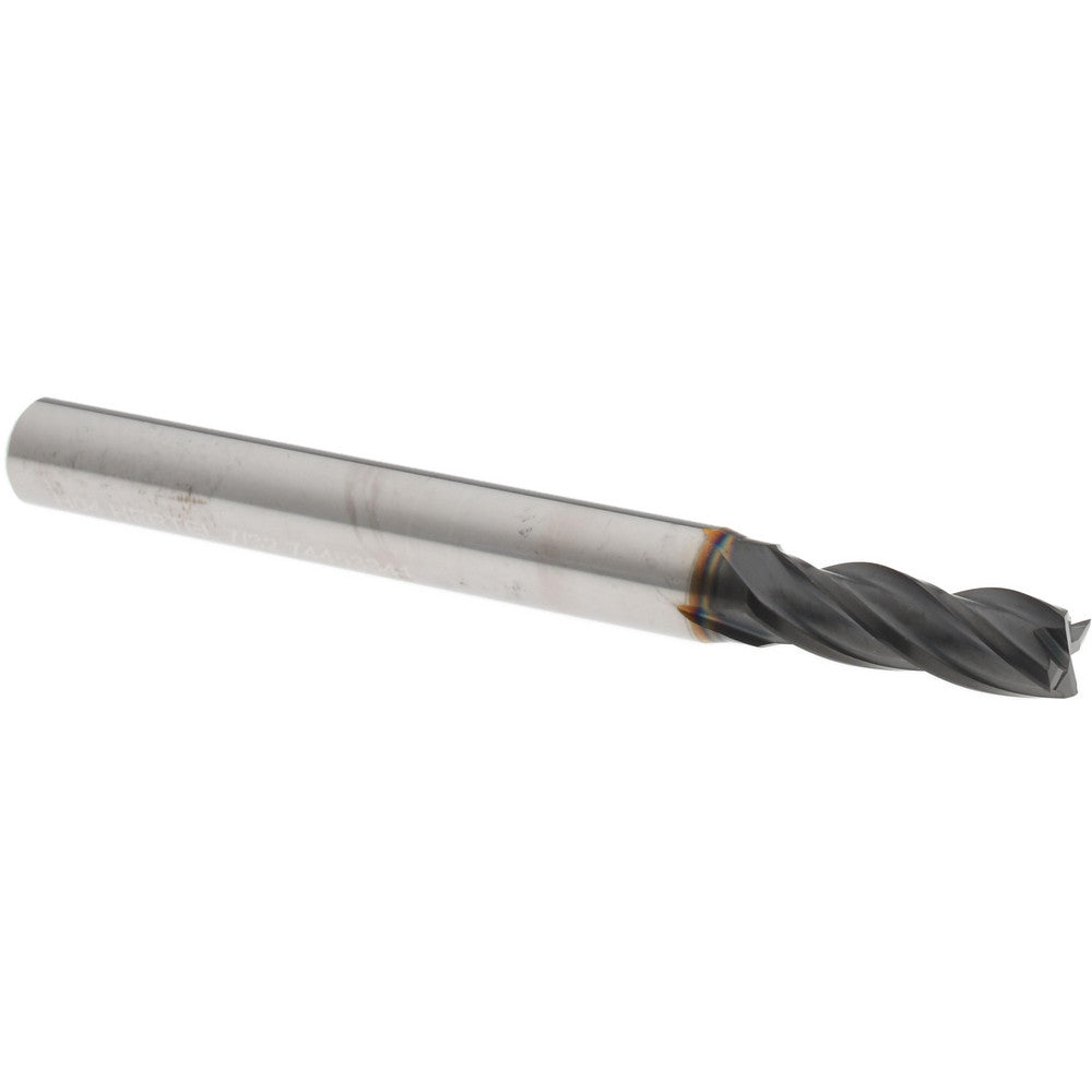 Hertel 74453341 Square End Mill 7/32" Dia, 5/8" LOC, 4 Flute, Solid Carbide