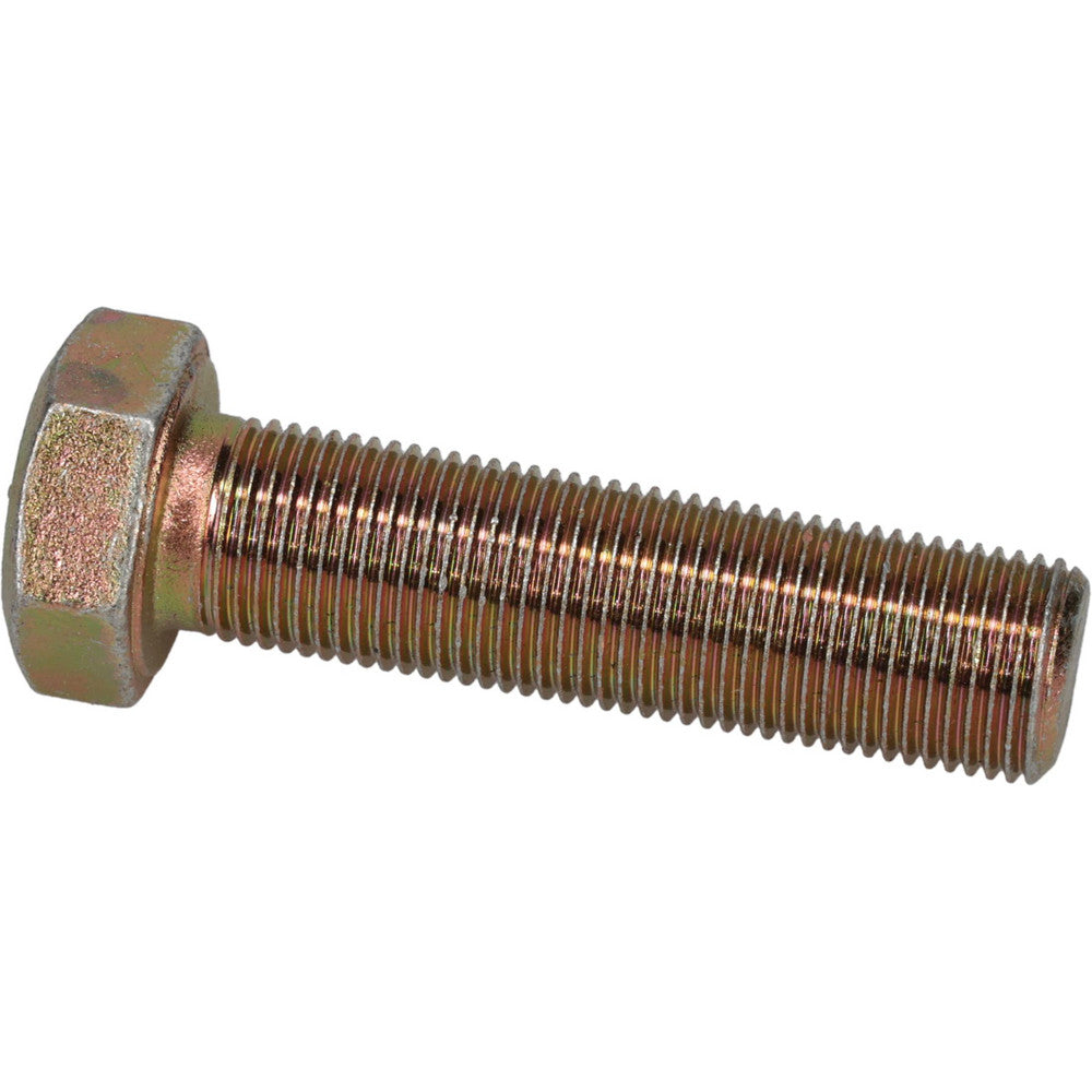 Big Bolt Corporation 5818212FT8ZYDOM Hex Head Cap Screw 5/8-18 x 2-1/2", Grade 8 Steel, Zinc Yellow Dichromate Finish