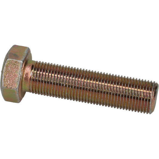 Big Bolt Corporation 5818212FT8ZYDOM Hex Head Cap Screw 5/8-18 x 2-1/2", Grade 8 Steel, Zinc Yellow Dichromate Finish