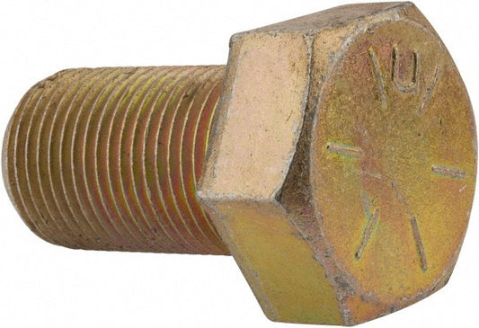 Cavanaugh Government Group Llc M74455676 Hex Head Cap Screw 7/8-14 x 1-1/2", Grade 8 Steel, Zinc Yellow Dichromate Finish