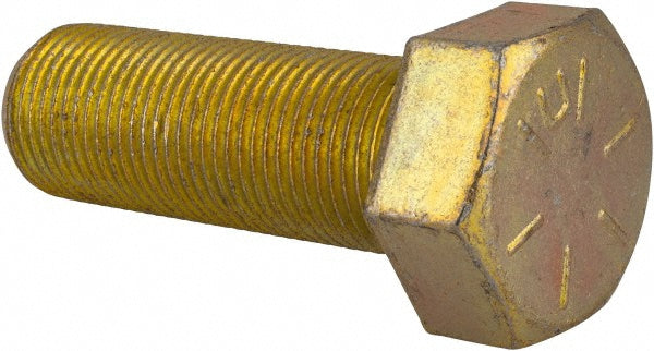 HHCS Made In USA MSC39496 7/8-14 UNF, 2-1/2" Length Under Head Hex Head Cap Screw