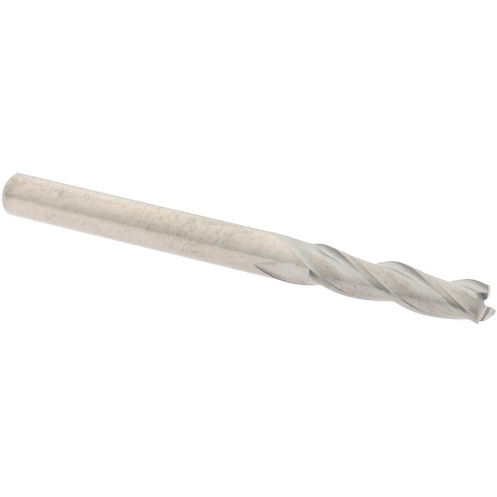 Hertel 74456922 Square End Mill 1/8" Dia, 1/2" LOC, 3 Flute, Solid Carbide