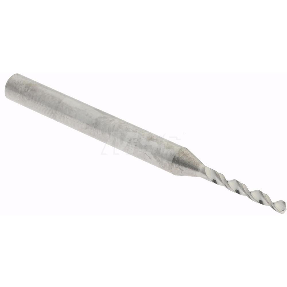 Hertel 30205200 #55, 130&deg Drill Point, 1/8" Shank Diam, Fast Spiral Circuit Board Drill Bit