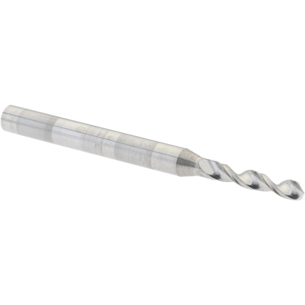 Hertel 30208100 #46, 130&deg Drill Point, 1/8" Shank Diam, Fast Spiral Circuit Board Drill Bit