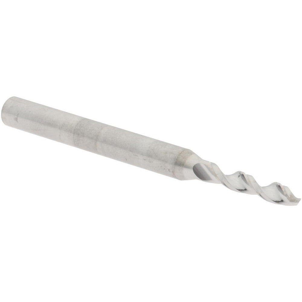 Hertel 30208200 #45, 130&deg Drill Point, 1/8" Shank Diam, Fast Spiral Circuit Board Drill Bit
