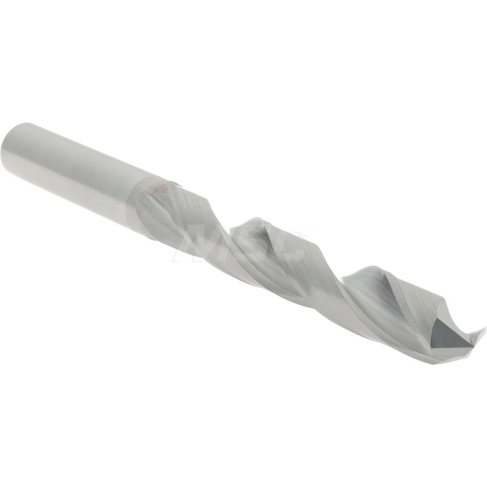 Hertel 74460072 Jobber Length Drill Bit 10 mm Dia, 118 &deg, Solid Carbide