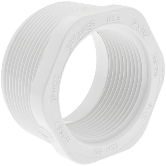 Value Collection 439-251 2 x 1-1/2" PVC Plastic Pipe Bushing