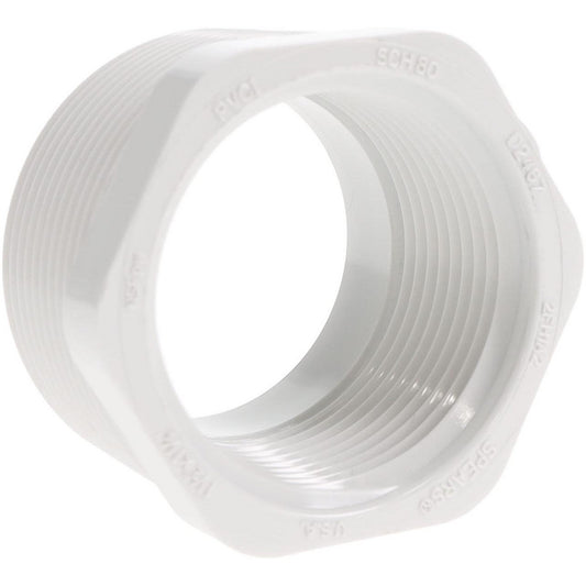 Value Collection 439-212 1-1/2 x 1-1/4" PVC Plastic Pipe Bushing