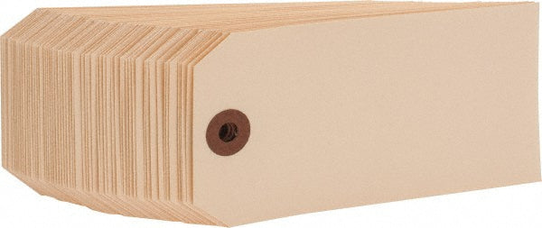 AccuformNMC BPT2 Blank Tag Rectangle, Synthetic Paper, "Blank"