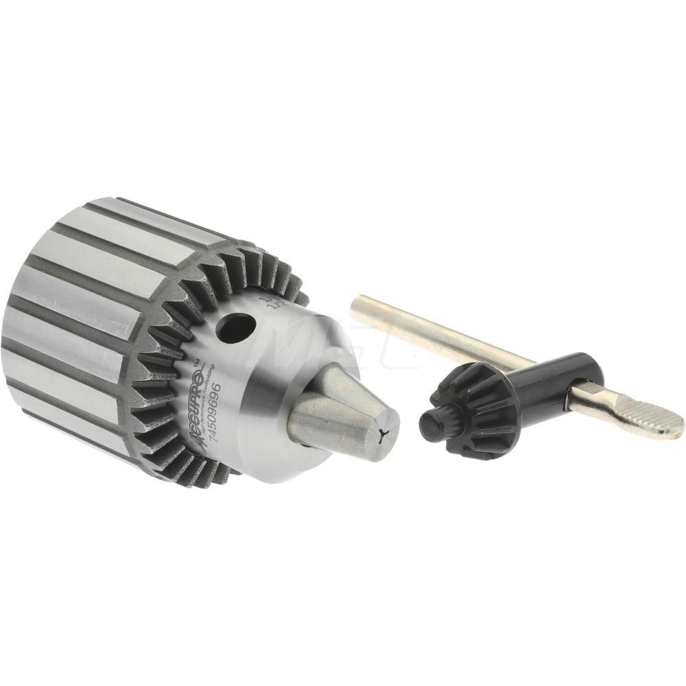 Accupro CY01310000MSC Drill Chuck 3/64 to 1/2" Capacity, Threaded Mount, 1/2-20
