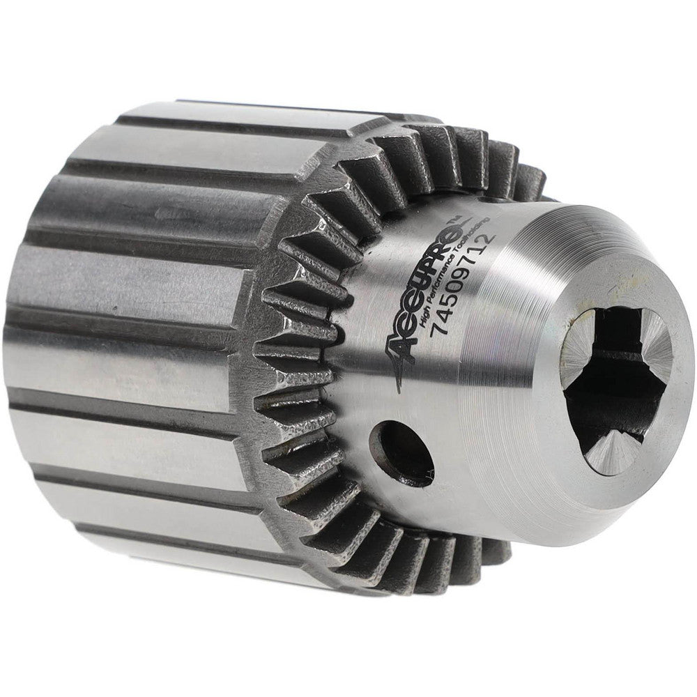 Accupro CY01311000MSC Drill Chuck 3/64 to 1/2" Capacity, Threaded Mount, 5/8-16