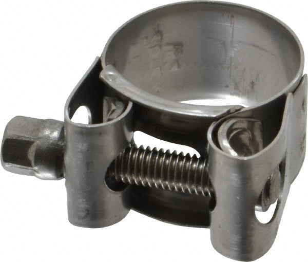 Mikalor 301305-9 T-Bolt Hose Clamp 0.98 to 1.06" Hose, 45/64" Wide, Stainless Steel