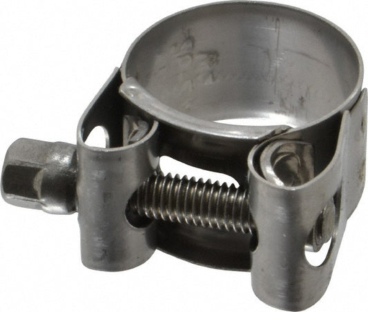 Mikalor 301305-9 T-Bolt Hose Clamp 0.98 to 1.06" Hose, 45/64" Wide, Stainless Steel