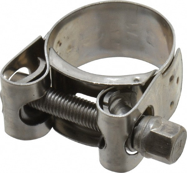 Mikalor 301307-5 T-Bolt Hose Clamp 1.14 to 1.22" Hose, 25/32" Wide, Stainless Steel