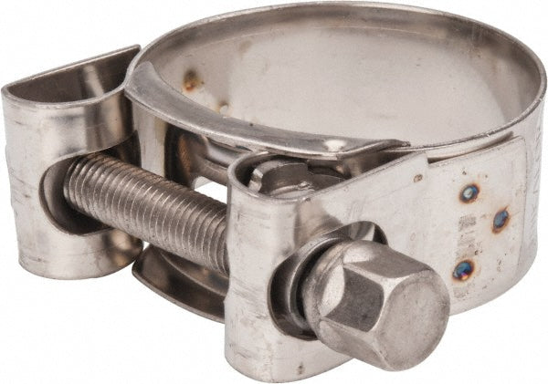 Mikalor 301310-4 T-Bolt Hose Clamp 1.46 to 1.57" Hose, 25/32" Wide, Stainless Steel