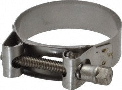 Mikalor 301316-3 T-Bolt Hose Clamp 2.32 to 2.48" Hose, 25/32" Wide, Stainless Steel